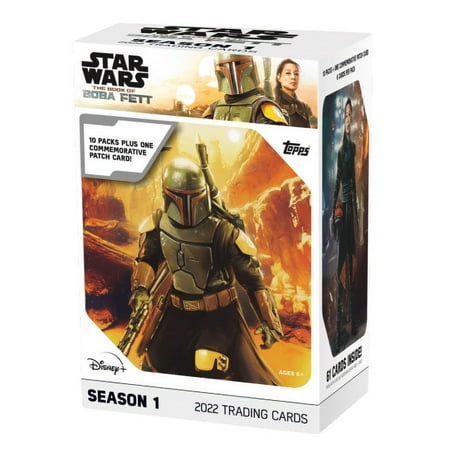 22 Topps Trading Cards: Star Wars Book of Boba Fett Value Box