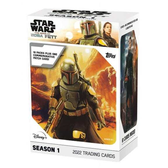 22 Topps Trading Cards: Star Wars Book of Boba Fett Value Box