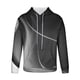 thumbnail image 4 of Sudadera con capucha para hombre, estilo casual, con cuello redondo, estampado, manga larga, blusa de poliéster, 4 of 6