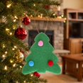 thumbnail image 7 of Mini Christmas Tree Ornament Hanging Decoration Cute Polyester Holiday Pendant for Window Home Wreath Decor, 7 of 7
