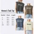 thumbnail image 4 of EcoLoom Fall Pumpkin Season Graphic Shirt Autumn Thanksgiving Cap Sleeve Muscle Crop Shirt Women Sleeveless Baby Tee, 4 of 5