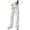 BJUTIR1217-White, variant on BJUTIR Girls Pants Letter Print Casual Wide Leg Pants Loose Fit Comfortable Pants For Teen Youth Children Fashion Regular Fit Navy Trousers Size 12-13 Years
