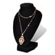 thumbnail image 4 of 5x Collar Busto Exhibidores Colgante Cadena Joyero Negro, 4 of 6