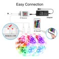 thumbnail image 2 of Volivo Bande Lumineuse Led WiFi 100 Pieds Compatible avec Alexa et Google Assistant, 2 Rouleaux de Bande Lumineuse Led RGB 50 Pieds, Éclairage Changeant de Couleur Synchronisé avec la Musique pour Chambre, Maison, Cuisine, Fête, 2 of 7