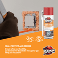 thumbnail image 3 of Kraken Bond Extreme Orange Fire Block Foam, 12 oz Straw Polyurethane Sealant, 2 Pack, 3 of 6