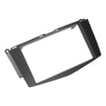thumbnail image 1 of Navigation Panel, Black 2DIN ABS Plastic Seamless Fit Fascia Trim  For Car Replacement For   C CLASS W204 2007-2011, 1 of 8