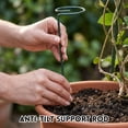 thumbnail image 5 of Plant Support Poles, Garden Flower Climbing Frames Potted Fixed Anti Tipping Stems Stakes for Indoor Outdoor Plants Vegetables Vines Greenery Grow Cage Garden Supplies, 5 of 5
