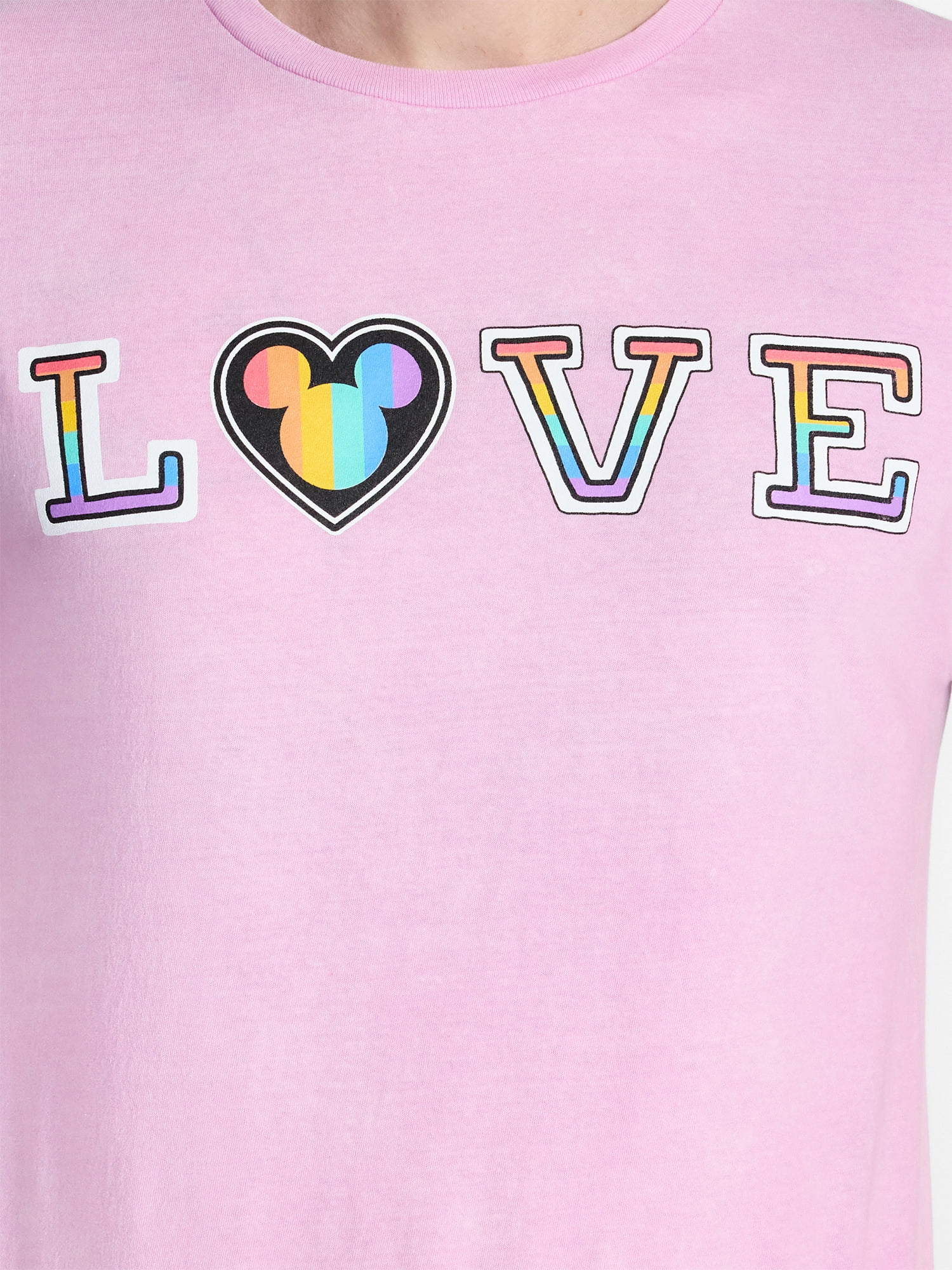 Disney Mickey Mouse Live and Love Men's and Big Men's Tie Dye Tee, Men's Sizes S-3XL