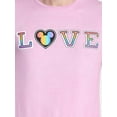 thumbnail image 4 of Disney Mickey Mouse Live and Love Men's and Big Men's Tie Dye Tee, Men's Sizes S-3XL, 4 of 5