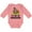 Mauve, variant on Inktastic First Thanksgiving Pilgrim Turkey Boys or Girls Long Sleeve Baby Bodysuit