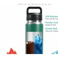 thumbnail image 5 of Stainless Steel with Chug Cap 18 oz Bottle, Vacuum Insulated, (Black), 5 of 6