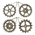 thumbnail image 6 of unbranded 4Pcs Industrial Wall Art Industrial Wall Decor Wooden Wheels Industrial Gear Decor Wall Gear Decor, 6 of 8