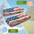 thumbnail image 6 of Aplkyhs American Flag Club Car Seat Covers Washable Heavy Duty Golf Cart Seat Cover Easy to Install Universal Golf Cart Accessories Stylish Golf Cart Back Seat Suitable for All Weather, 6 of 7