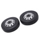 thumbnail image 5 of 2 piezas BUJE DELANTERO DE GOMA DE ALEACION DE ALUMINIO CON Neumticos, Resistente al desgate 1/14 Plas de Coche RC 22 mm de anch Accesorios de Rueda de Coche RC para, 5 of 7