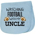 thumbnail image 2 of Inktastic Watching Football with My Uncle Baby Burp Cloth, 2 of 3