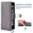 thumbnail image 3 of Compatible with Google Pixel 2 Wallet Case Leather Flip Cover Card Holder Stand Cell Accessories Purse Credit ID Slot Phone Cases for Pixel1 Women Men Gray, 3 of 5