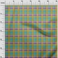 thumbnail image 2 of oneOone Cotton Poplin Fabric Madras Check Printed Craft Fabric BTY 56 Inch Wide, 2 of 4