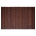 thumbnail image 1 of Truu Design Natural and Authentic Checkered Bamboo Floor Mat for Home, 1 of 4