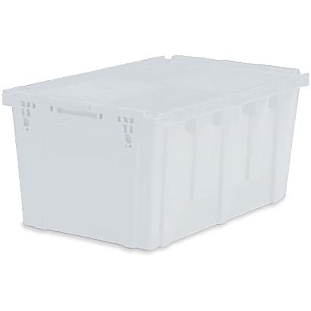 BSL Extra Large Storage Tote with Lid 26.9" L x 17" W x 12.6" H Semi