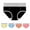Black 2, variant on Clearance! Hontri Women's Panties Women's Cotton Underwear High Waist Stretch Briefs Soft Underpants Ladies Full Coverage 5 Pack ,