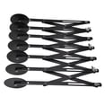 thumbnail image 2 of Cuchillo de masa de acero inoxidable, cortador de pizza extensible, cortador de rodillo de repostería de múltiples ruedas, 7 ruedas, 2 of 14