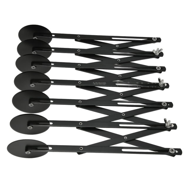 Divisor De Cortador De Masa, Cortador De Pizza Expandible, Rueda Múltiple Uniformemente Para Pizza Para Galletas ANGGREK Otros