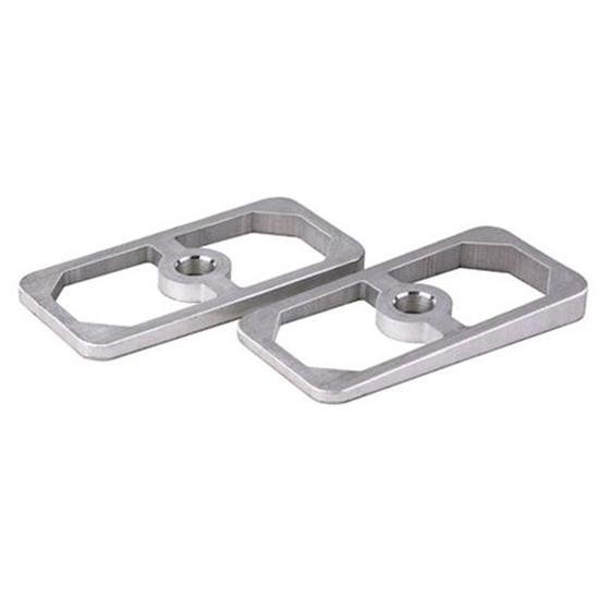 Aluminum Pinion Angle Leaf Spring Shims for 2.5 Springs, 4 Degree
