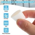 thumbnail image 3 of Uxcell Rubber Chair Leg Caps 3/4" Furniture Feet Ferrule Caps Stoppers Non-Slip Table Leg Tip Protectors White 16 Pcs, 3 of 7
