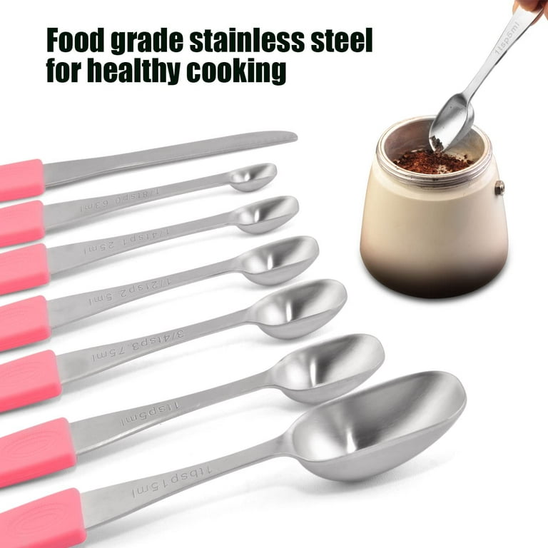 Measuring Spoons for Cooking, 6-Piece Set