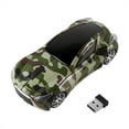 thumbnail image 2 of SHARE SUNSHINE Wireless Mouse, 2.4GHz Car Shape Computer Mouse, Optical Cordless Mice with USB Receiver for Laptop PC Computer, Colorful Green, 2 of 8