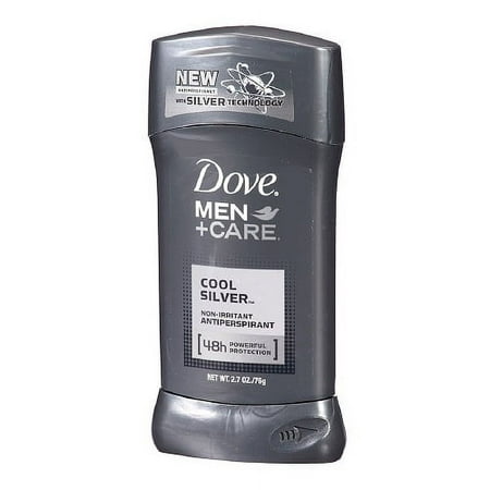 Dove Men+Care Antiperspirant Deodorant Stick Cool Silver 2.7 oz