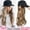 Brown, variant on Women Baseball Cap Wigs,Baseball Cap with 22in Hair Synthetic Hat Wigs for Women Baseball Cap