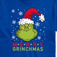thumbnail image 3 of Dr. Seuss - Merry Santa Grinch - Men's Short Sleeve Graphic T-Shirt, 3 of 5