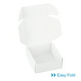 thumbnail image 4 of Uxcell 2.5x2.5x1.2" Paper Soap Box, 40 Pack Soap Boxes Square Packaging Boxes, White, 4 of 6