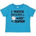 thumbnail image 3 of Inktastic I Watch Baseball with My Pawpaw Boys Baby T-Shirt, 3 of 5