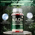 thumbnail image 2 of NAD+ with Resveratrol - Healthy Aging, Antioxidant, Anti-Aging for Cellular Energy & Repair, Cognitive Health - 120 Capsules, 2 of 8