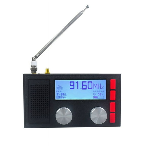 JNP-7751 Portable Multi Band Radio SAF7751 Upgrade TEF6686 10000mAh Rechargeable Battery