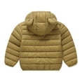 thumbnail image 4 of AWZXDE Toddler Boys Winter Jacket Lightweight Down Baby Boy Coat For And Young Children 2-8 Years Khakiï¼3-4Years, 4 of 4