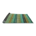 thumbnail image 2 of Ahgly Company Indoor Rectangle Oriental Light Blue Modern Area Rugs, 2' x 3', 2 of 4