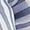 Blue, variant on Women'S Summer 3/4 Sleeve Striped Shirt Dress Business Casual Half Zipper Maxi Long Beach Dress Red S