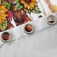 thumbnail image 4 of Homewish Brown Cowgirl Boot Black Out Curtains, Vibrant Rustic Sunflower Curtains Pack of 2 (42x63 Each), Cartoon Lodge Cabin Bedroom Curtains, Window Curtains Home Decor, 4 of 6
