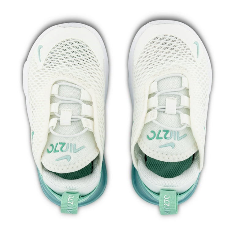 Toddler's Nike Air Max 270 Summit White/Emerald Rise (DD1646 115