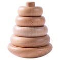 thumbnail image 2 of Juguetes de apilamiento de madera Tumbler Imagination Equilibrio perfke Vaso apilable, 2 of 8
