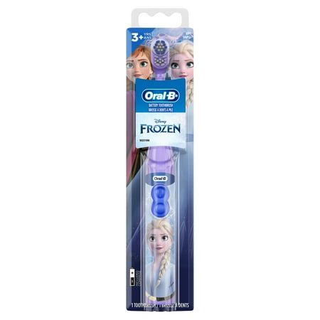 Oral-B Pro-Health Battery Powered Kids Toothbrush, Disney's Frozen, Soft, Ages 3+