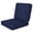 Navy blue, variant on Favoyard Outdoor Deep Seat Cushion Set, 22 x 22 Inch Rainproof & 3-Year Fade Resistant Wicker Furniture Cushions with Ties for Chair, Sofa, Couch