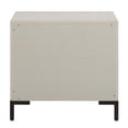 thumbnail image 4 of Home Square Open Shelf Wood Nightstand in Antique White - Set of 2, 4 of 7