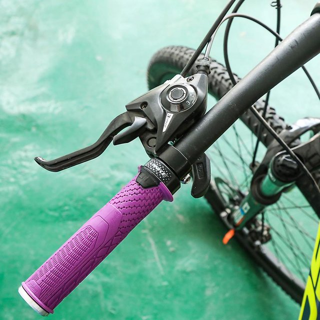Tanke Bicicleta Silicona Puños Mtb Mountain Road Bike Manillar Grip, 3 Afortunado Sencillez