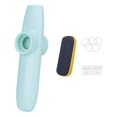 thumbnail image 1 of Kazoo - Juguete musical con diseño de doble agujero, regalo educativo, bolsa de regalo con caja de almacenamiento para niños principiantes, adultos y azul, 1 of 8