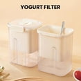 thumbnail image 6 of ZOURIH 1 Pack Greek Yogurt Strainer - Greek Yogurt Maker with Ultra-fine Mesh Basket and Pressure Spring for Homemade Thick and Creamy Greek Yogurt, 6 of 6