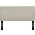 thumbnail image 4 of Pemberly Row King and California King Linen Fabric Headboard in Beige, 4 of 6